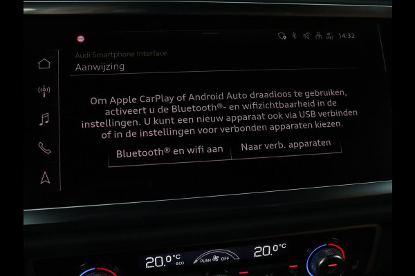 Audi Q3 45 TFSIe Advanced edition | SOH 95,2% | Leder | Stoelverwarming | Carplay | Keyless | Navigatie | Virtual Cockpit | Parkeerhulp | Climate control | Bluetooth | Cruise control | Getint glas | PHEV | Plug In