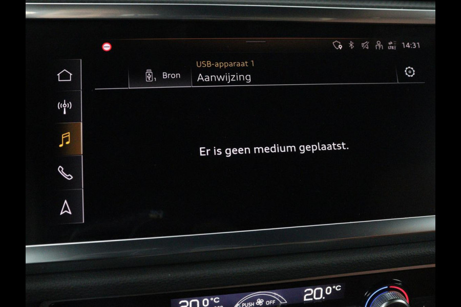 Audi Q3 45 TFSIe Advanced edition | SOH 95,2% | Leder | Stoelverwarming | Carplay | Keyless | Navigatie | Virtual Cockpit | Parkeerhulp | Climate control | Bluetooth | Cruise control | Getint glas | PHEV | Plug In