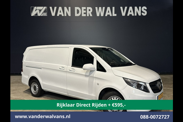 Mercedes-Benz Vito 114 CDI 136pk L2H1 Euro6 *Rijklaar Direct rijden* Airco | Camera | Navigatie | Cruisecontrol | Apple Carplay Android Auto, Parkeersensoren, Trekhaak, Bijrijdersbank