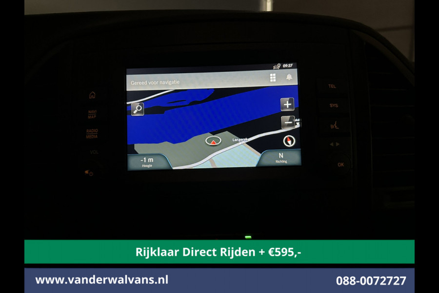 Mercedes-Benz Vito 114 CDI 136pk L2H1 Euro6 *Rijklaar Direct rijden* Airco | Camera | Navigatie | Cruisecontrol | Apple Carplay Android Auto, Parkeersensoren, Trekhaak, Bijrijdersbank