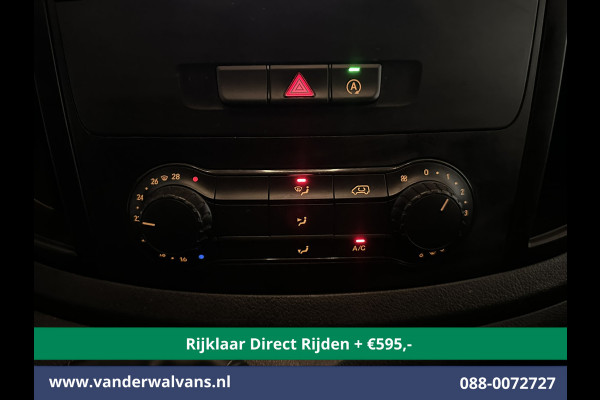 Mercedes-Benz Vito 114 CDI 136pk L2H1 Euro6 *Rijklaar Direct rijden* Airco | Camera | Navigatie | Cruisecontrol | Apple Carplay Android Auto, Parkeersensoren, Trekhaak, Bijrijdersbank