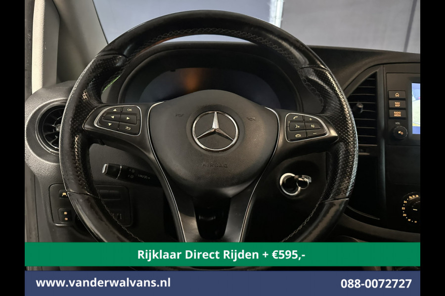 Mercedes-Benz Vito 114 CDI 136pk L2H1 Euro6 *Rijklaar Direct rijden* Airco | Camera | Navigatie | Cruisecontrol | Apple Carplay Android Auto, Parkeersensoren, Trekhaak, Bijrijdersbank
