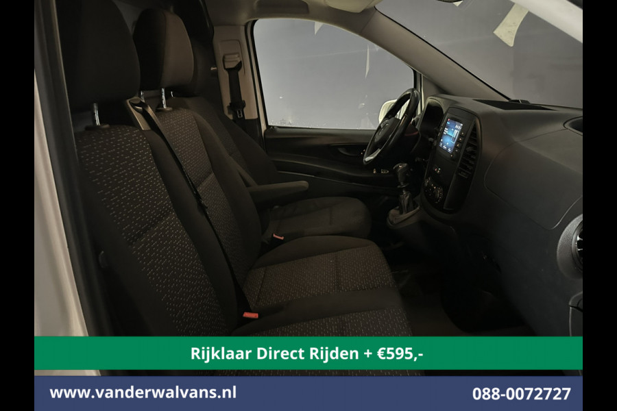 Mercedes-Benz Vito 114 CDI 136pk L2H1 Euro6 *Rijklaar Direct rijden* Airco | Camera | Navigatie | Cruisecontrol | Apple Carplay Android Auto, Parkeersensoren, Trekhaak, Bijrijdersbank
