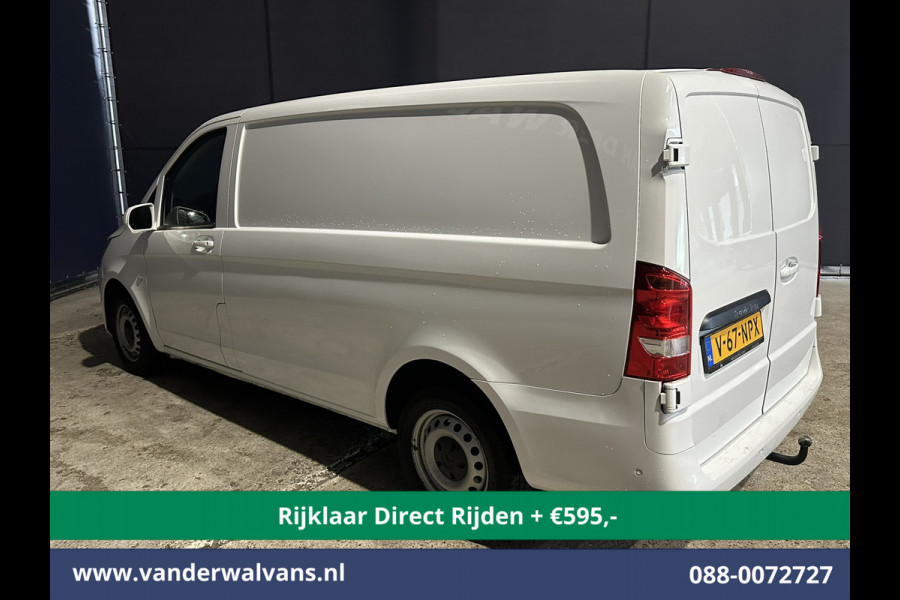 Mercedes-Benz Vito 114 CDI 136pk L2H1 Euro6 *Rijklaar Direct rijden* Airco | Camera | Navigatie | Cruisecontrol | Apple Carplay Android Auto, Parkeersensoren, Trekhaak, Bijrijdersbank