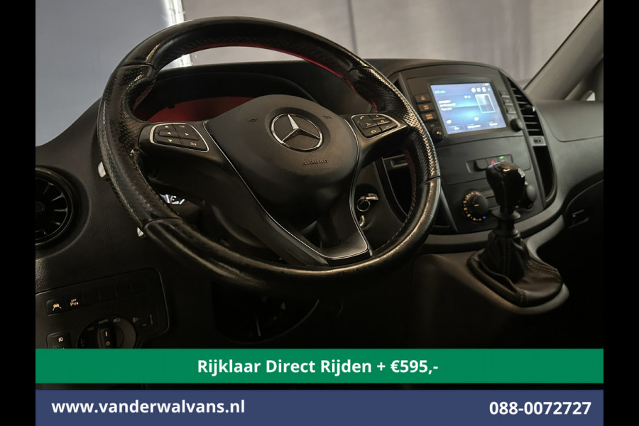 Mercedes-Benz Vito 114 CDI 136pk L2H1 Euro6 *Rijklaar Direct rijden* Airco | Camera | Navigatie | Cruisecontrol | Apple Carplay Android Auto, Parkeersensoren, Trekhaak, Bijrijdersbank