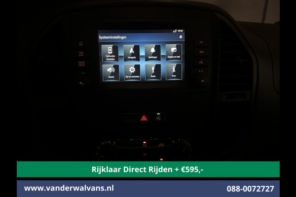 Mercedes-Benz Vito 114 CDI 136pk L2H1 Euro6 *Rijklaar Direct rijden* Airco | Camera | Navigatie | Cruisecontrol | Apple Carplay Android Auto, Parkeersensoren, Trekhaak, Bijrijdersbank