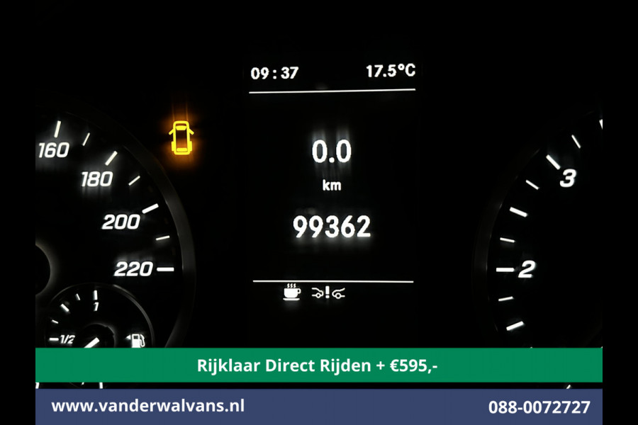 Mercedes-Benz Vito 114 CDI 136pk L2H1 Euro6 *Rijklaar Direct rijden* Airco | Camera | Navigatie | Cruisecontrol | Apple Carplay Android Auto, Parkeersensoren, Trekhaak, Bijrijdersbank