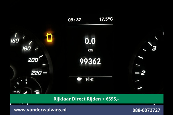 Mercedes-Benz Vito 114 CDI 136pk L2H1 Euro6 *Rijklaar Direct rijden* Airco | Camera | Navigatie | Cruisecontrol | Apple Carplay Android Auto, Parkeersensoren, Trekhaak, Bijrijdersbank