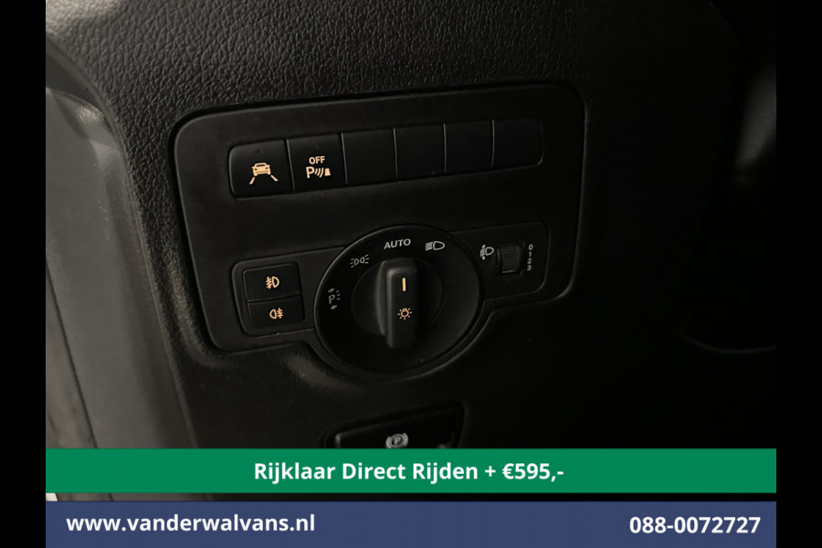 Mercedes-Benz Vito 114 CDI 136pk L2H1 Euro6 *Rijklaar Direct rijden* Airco | Camera | Navigatie | Cruisecontrol | Apple Carplay Android Auto, Parkeersensoren, Trekhaak, Bijrijdersbank