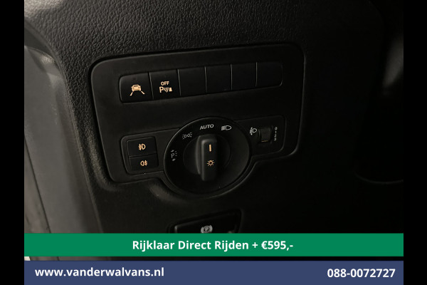 Mercedes-Benz Vito 114 CDI 136pk L2H1 Euro6 *Rijklaar Direct rijden* Airco | Camera | Navigatie | Cruisecontrol | Apple Carplay Android Auto, Parkeersensoren, Trekhaak, Bijrijdersbank