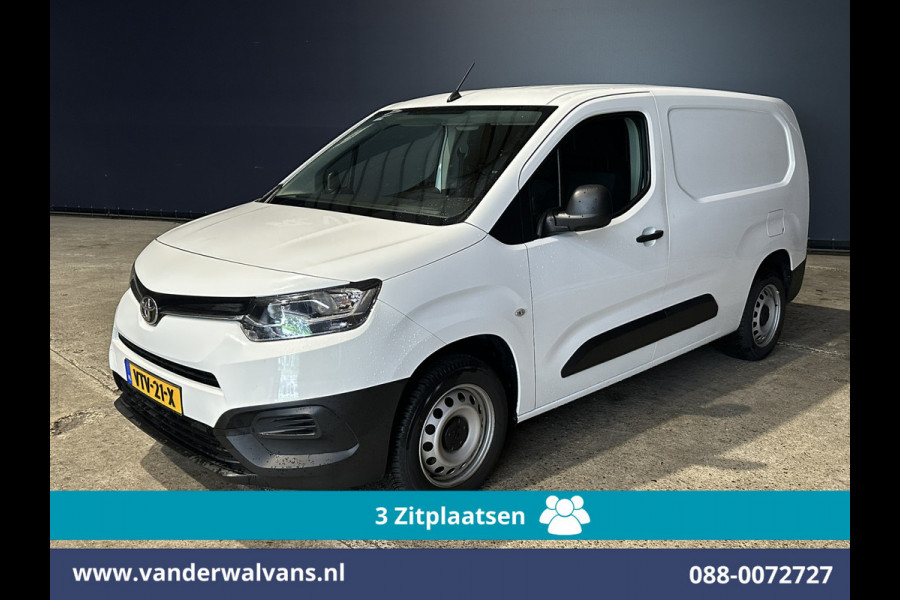 Toyota PROACE CITY 1.5 D-4D 102pk L2H1 Euro6 Airco | 3-Zits | Cruisecontrol | Trekhaak Bijrijdersbank