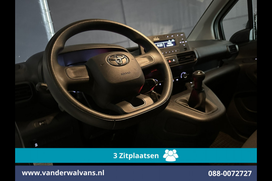 Toyota PROACE CITY 1.5 D-4D 102pk L2H1 Euro6 Airco | 3-Zits | Cruisecontrol | Trekhaak Bijrijdersbank