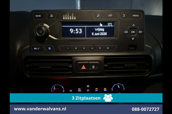 Toyota PROACE CITY 1.5 D-4D 102pk L2H1 Euro6 Airco | 3-Zits | Cruisecontrol | Trekhaak Bijrijdersbank