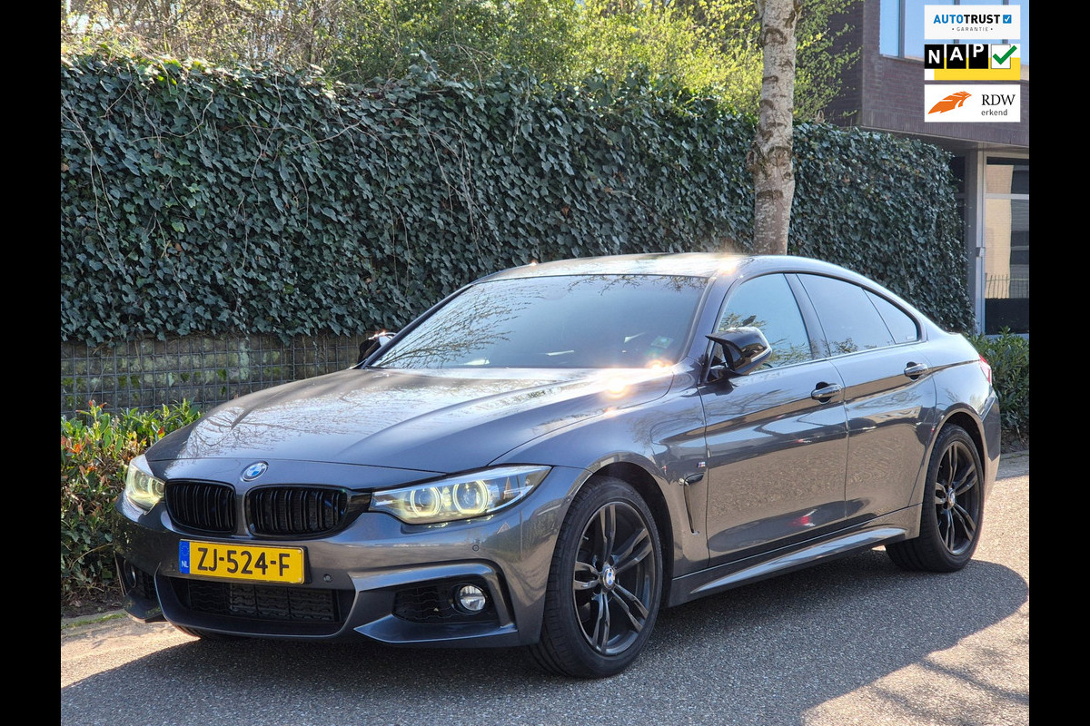 BMW 4 Serie Gran Coupé M Sport Sterrenhemel Apple CarPlay Breedset Black M Sport High Executive NAP LED Rijklaar NEW APK