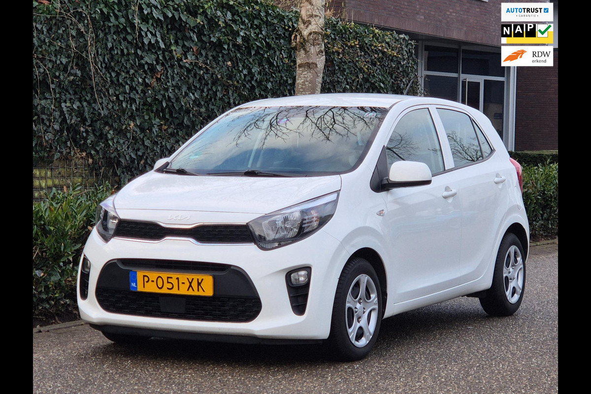 Kia Picanto Automaat Navigatie Wit NAP NL Rijklaar BTW Auto 1.0 DPi ComfortLine
