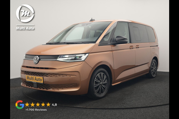 Volkswagen Multivan 1.4 eHybrid L1H1 Style 7 Persoons PHEV 218pk | Trekhaak Af Fabriek | Panodak | Alcantara Sportstoelen & Stuur Verwarmd |  Adaptive Cruise | Camera | IQ Light | Apple Carplay | Blis | Navigatie | DAB | Plug In Hybrid |