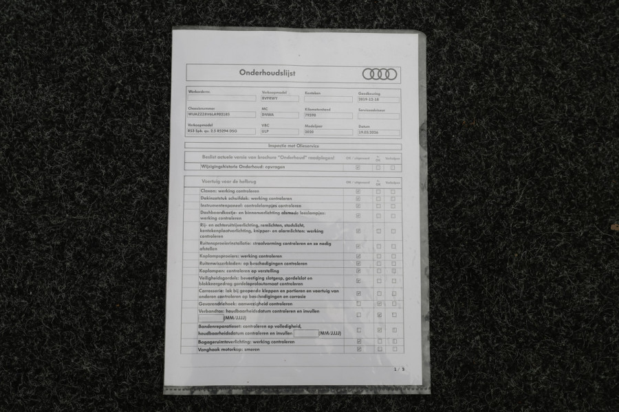 Audi A3 Sportback 2.5 TFSI RS 3 quattro Virtual Cockpit, Panoramadak, B&O, ACC, Camera, Apple Carplay, DAB, 19''