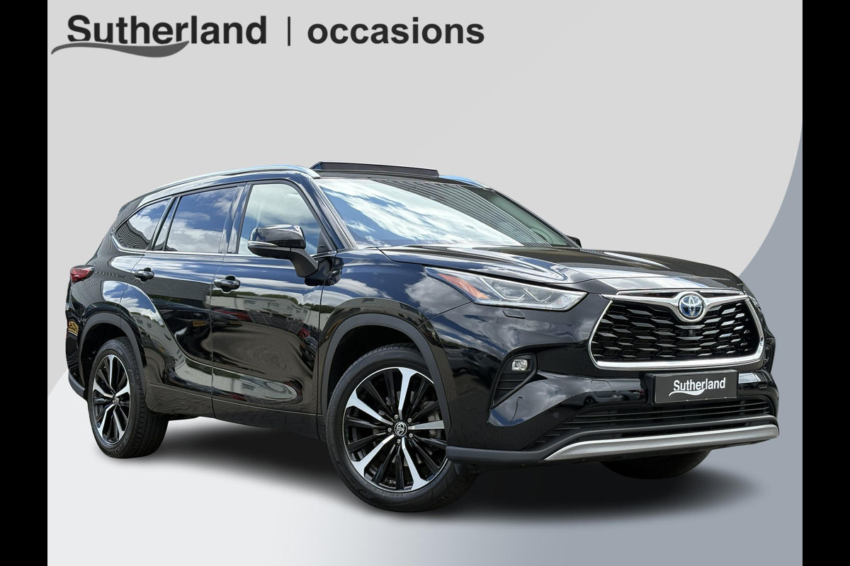 Toyota highlander 2.5-l Hybrid Luxury 7p. | VOL! | Pano | Stoel- Verwarming & Ventilatie | Head-Up | JBL | Memory Seats |