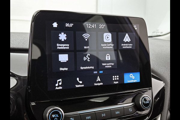 Ford Fiesta 1.0 EcoBoost Titanium Automaat (NAVIGATIE, STUURBEDIENING, CARPLAY, 1e EIGENAAR, GOED ONDERHOUDEN)