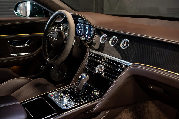 Bentley Flying Spur 2.9 V6 Hybrid S *NAIM-Audio / Stoelventilatie + Massage / Carbon in-/exterieur / Nachtzicht / Pano / Rotating-Display / Surround-View*