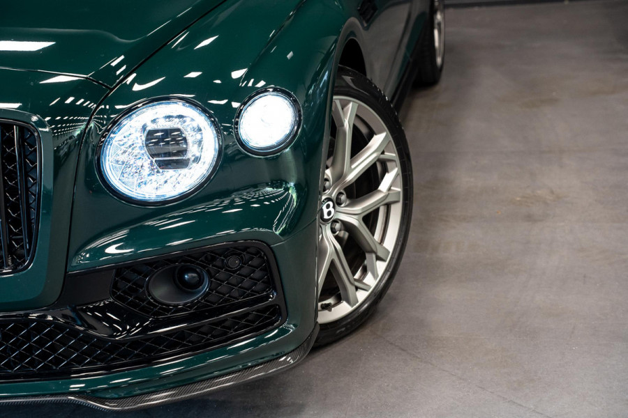 Bentley Flying Spur 2.9 V6 Hybrid S *NAIM-Audio / Stoelventilatie + Massage / Carbon in-/exterieur / Nachtzicht / Pano / Rotating-Display / Surround-View*
