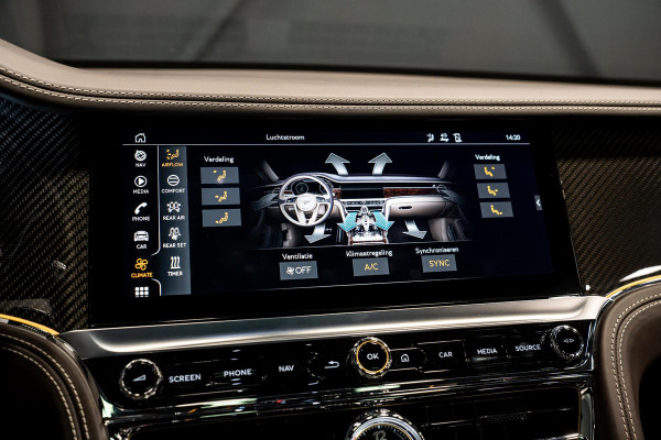 Bentley Flying Spur 2.9 V6 Hybrid S *NAIM-Audio / Stoelventilatie + Massage / Carbon in-/exterieur / Nachtzicht / Pano / Rotating-Display / Surround-View*