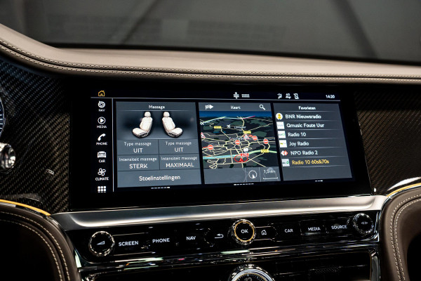 Bentley Flying Spur 2.9 V6 Hybrid S *NAIM-Audio / Stoelventilatie + Massage / Carbon in-/exterieur / Nachtzicht / Pano / Rotating-Display / Surround-View*