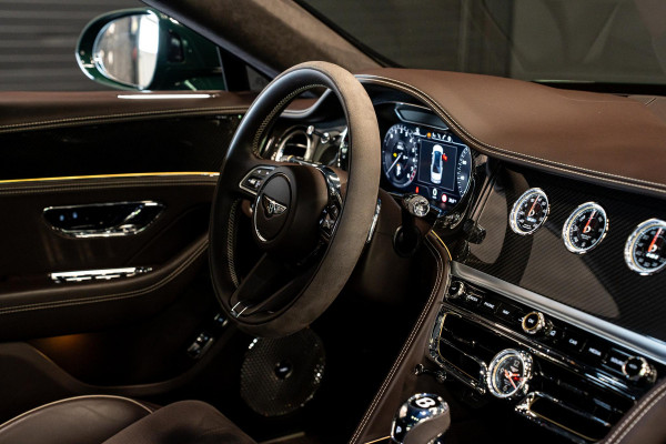 Bentley Flying Spur 2.9 V6 Hybrid S *NAIM-Audio / Stoelventilatie + Massage / Carbon in-/exterieur / Nachtzicht / Pano / Rotating-Display / Surround-View*