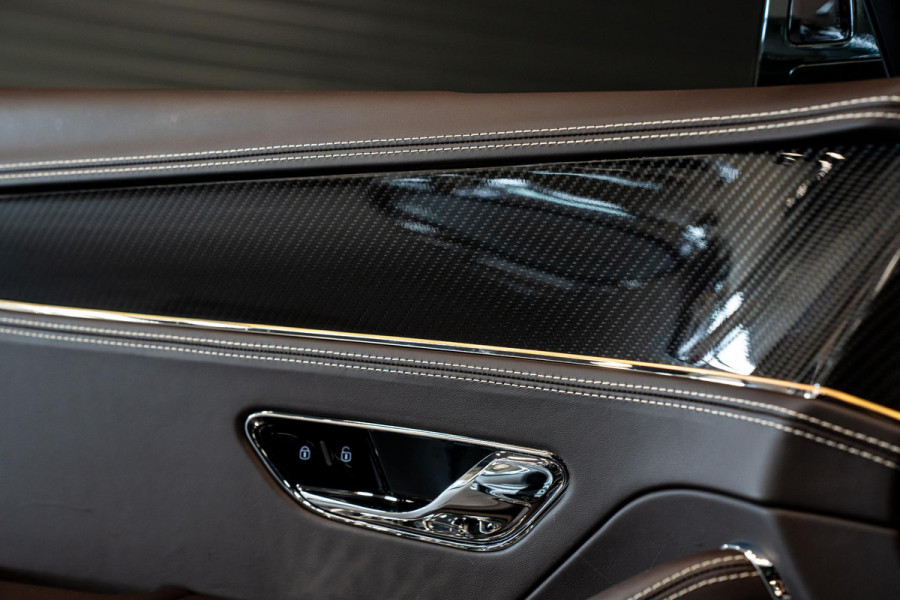 Bentley Flying Spur 2.9 V6 Hybrid S *NAIM-Audio / Stoelventilatie + Massage / Carbon in-/exterieur / Nachtzicht / Pano / Rotating-Display / Surround-View*