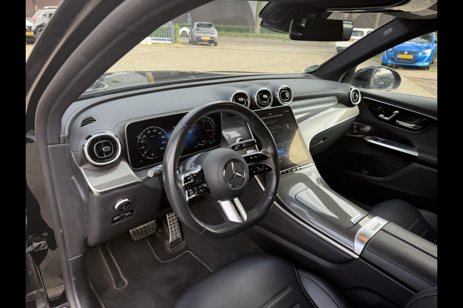 Mercedes-Benz GLC 300e 4MATIC AMG Line SUPER COMPLEET| MEMORY STOELEN| BURMESTER 3D AUDIO DIGITAL LIGHT| 360 CAMERA| ELEKTRISCHE ACHTERKLEP| ADAPTIEVE CRUISE CONTROL| DODE HOEK| CARPLAY| SFEERVERLICHTING