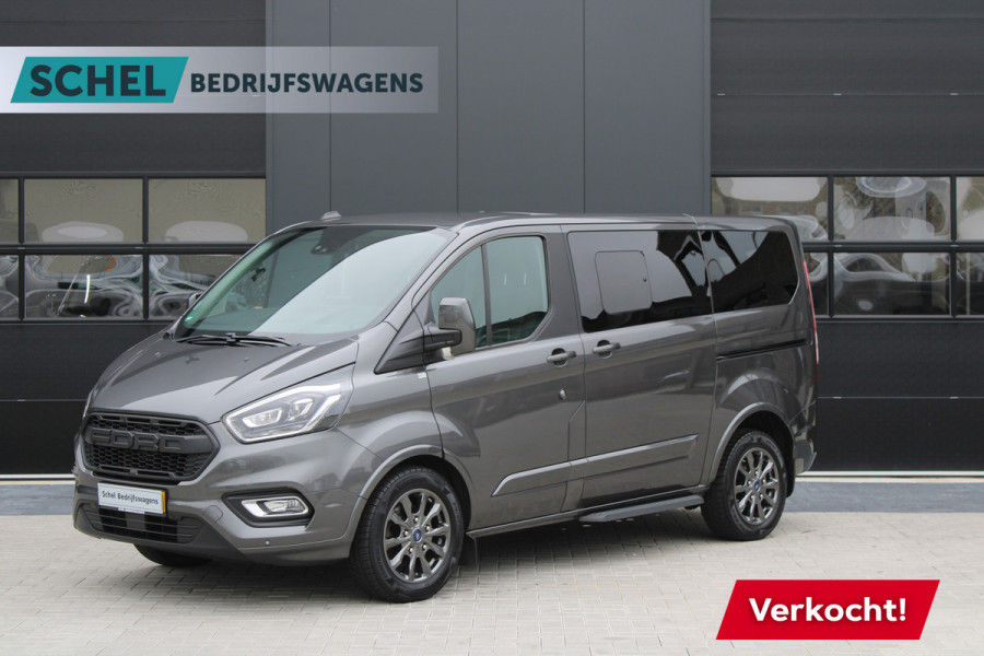 Ford Transit Custom 320 2.0 TDCI L1H1 Tourneo 170pk - Automaat - Leder - ACC - 1+1 stoelopstelling - Bi-Xenon -Stoelverwarming - Rijklaar