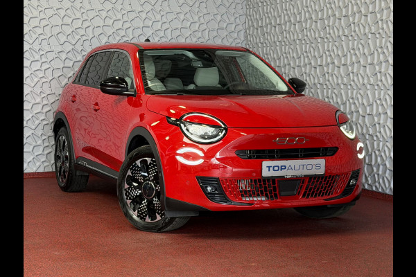 Fiat 600 1.2 HYBRID LA PRIMA STOELVERW. ELEK.KLEP LEER MASSAGE CAMERA CARPLAY ADAP.CRUISE ELEK.STOEL 18''LMV ✅ Top Auto Fiat Wijchen , 30 Jaar ervaring in Fiat , Wij leveren de : Icon / La Prima / Pop / Sport . Urban / Benzine / Hybrid . Met Fabrieksgarantie ✅