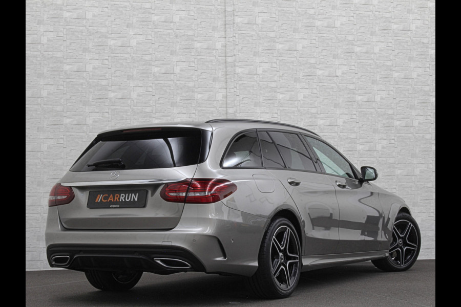 Mercedes-Benz C-Klasse Estate 180 AMG-Line | Origineel NL | Multibeam-LED | Widescreen | Sfeerverlichting | Night-Pakket | Stoelverwarming | Achteruitrij-Camera | Carplay | Comand Navi | Dealer Onderhouden | Draadloos Laden |