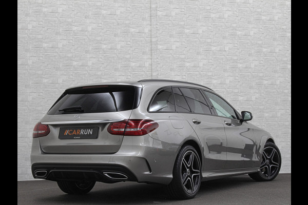 Mercedes-Benz C-Klasse Estate 180 AMG-Line | Origineel NL | Multibeam-LED | Widescreen | Sfeerverlichting | Night-Pakket | Stoelverwarming | Achteruitrij-Camera | Carplay | Comand Navi | Dealer Onderhouden | Draadloos Laden |