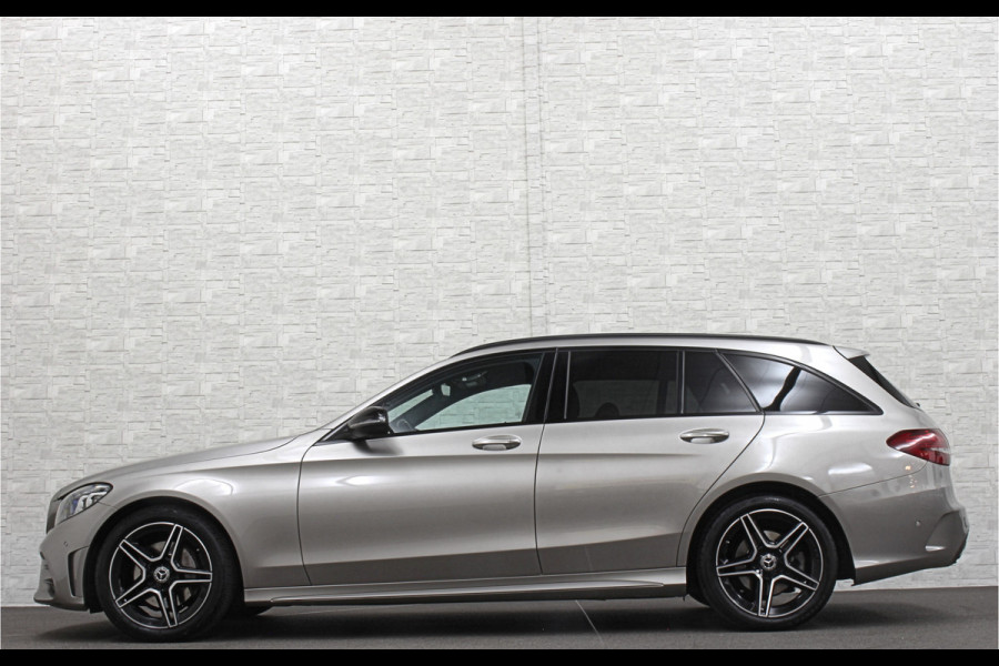 Mercedes-Benz C-Klasse Estate 180 AMG-Line | Origineel NL | Multibeam-LED | Widescreen | Sfeerverlichting | Night-Pakket | Stoelverwarming | Achteruitrij-Camera | Carplay | Comand Navi | Dealer Onderhouden | Draadloos Laden |
