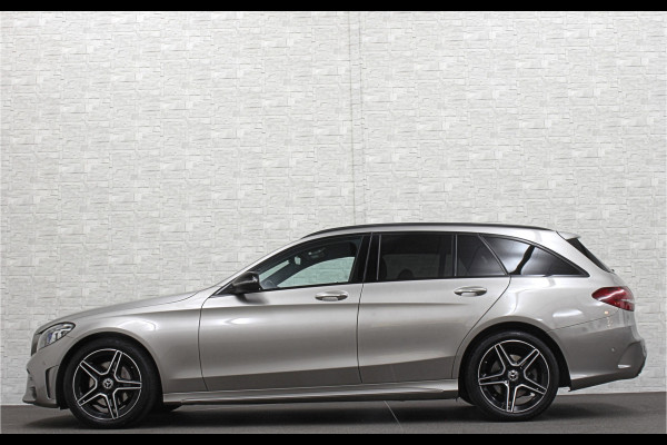 Mercedes-Benz C-Klasse Estate 180 AMG-Line | Origineel NL | Multibeam-LED | Widescreen | Sfeerverlichting | Night-Pakket | Stoelverwarming | Achteruitrij-Camera | Carplay | Comand Navi | Dealer Onderhouden | Draadloos Laden |