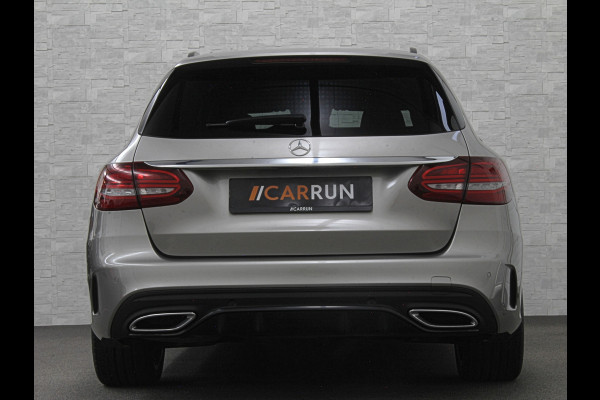 Mercedes-Benz C-Klasse Estate 180 AMG-Line | Origineel NL | Multibeam-LED | Widescreen | Sfeerverlichting | Night-Pakket | Stoelverwarming | Achteruitrij-Camera | Carplay | Comand Navi | Dealer Onderhouden | Draadloos Laden |