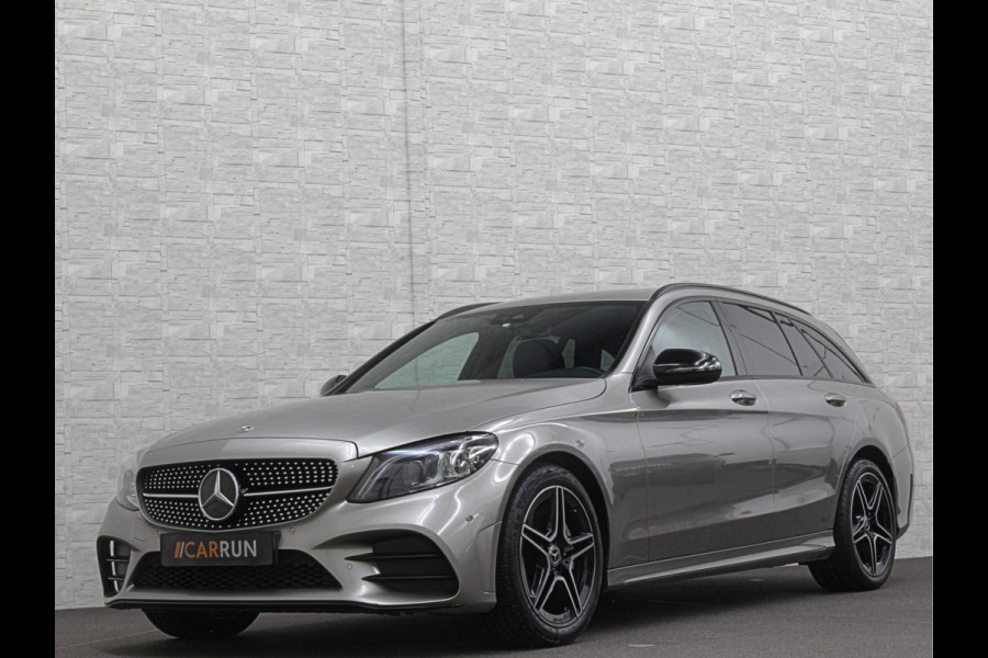 Mercedes-Benz C-Klasse Estate 180 AMG-Line | Origineel NL | Multibeam-LED | Widescreen | Sfeerverlichting | Night-Pakket | Stoelverwarming | Achteruitrij-Camera | Carplay | Comand Navi | Dealer Onderhouden | Draadloos Laden |