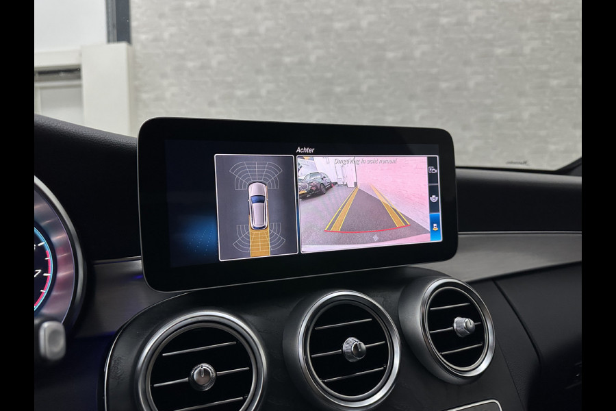 Mercedes-Benz C-Klasse Estate 180 AMG-Line | Origineel NL | Multibeam-LED | Widescreen | Sfeerverlichting | Night-Pakket | Stoelverwarming | Achteruitrij-Camera | Carplay | Comand Navi | Dealer Onderhouden | Draadloos Laden |