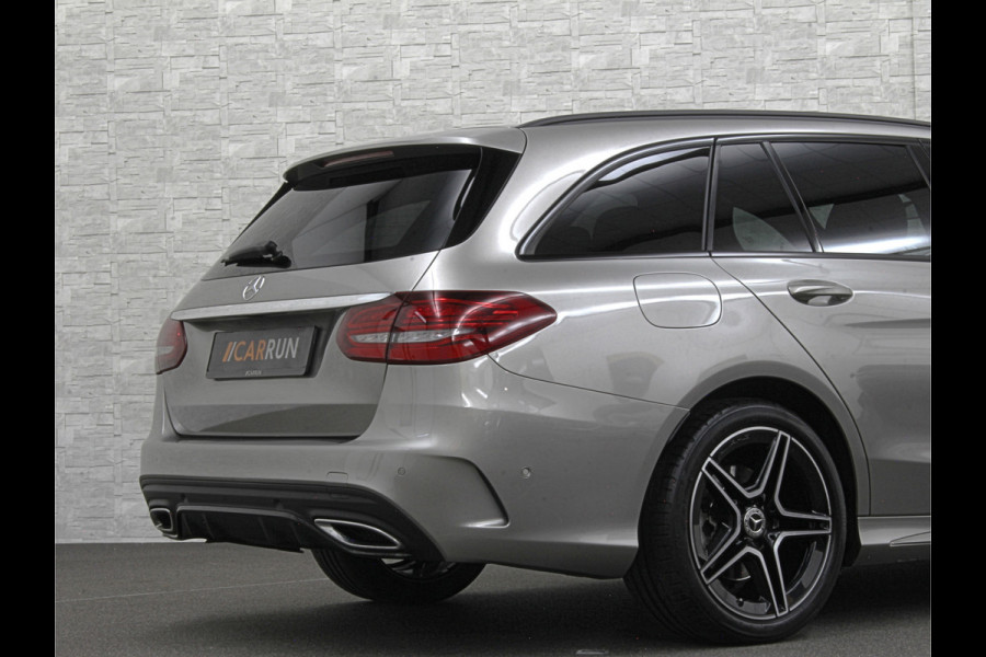 Mercedes-Benz C-Klasse Estate 180 AMG-Line | Origineel NL | Multibeam-LED | Widescreen | Sfeerverlichting | Night-Pakket | Stoelverwarming | Achteruitrij-Camera | Carplay | Comand Navi | Dealer Onderhouden | Draadloos Laden |