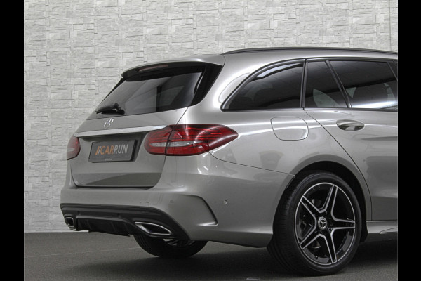 Mercedes-Benz C-Klasse Estate 180 AMG-Line | Origineel NL | Multibeam-LED | Widescreen | Sfeerverlichting | Night-Pakket | Stoelverwarming | Achteruitrij-Camera | Carplay | Comand Navi | Dealer Onderhouden | Draadloos Laden |