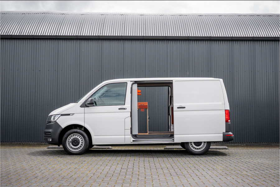 Volkswagen Transporter T6.1 2.0 TDI L1H1 | 150 PK | Automaat | 1e Eigenaar | Cruise | Carplay | Zijschuifdeur R+L | Airco