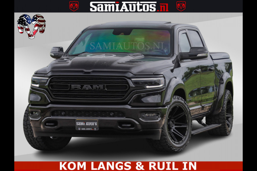 Dodge Ram HULK WIDE BODY KIT | HEMI 5.7 V8 402PK | MEEST DIKKE EN VOLLE UITVOERING | CREW CAB | DUBBELE CABINE | DC 5 PERSOONS | HUD | LUCHTVERING | VERBREED | EXTRA BREDE WIELEN | MWK KLEP |
