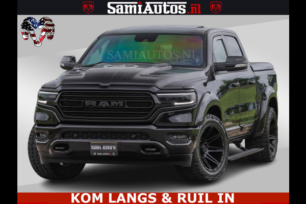 Dodge Ram HULK WIDE BODY KIT | HEMI 5.7 V8 402PK | MEEST DIKKE EN VOLLE UITVOERING | CREW CAB | DUBBELE CABINE | DC 5 PERSOONS | HUD | LUCHTVERING | VERBREED | EXTRA BREDE WIELEN | MWK KLEP |