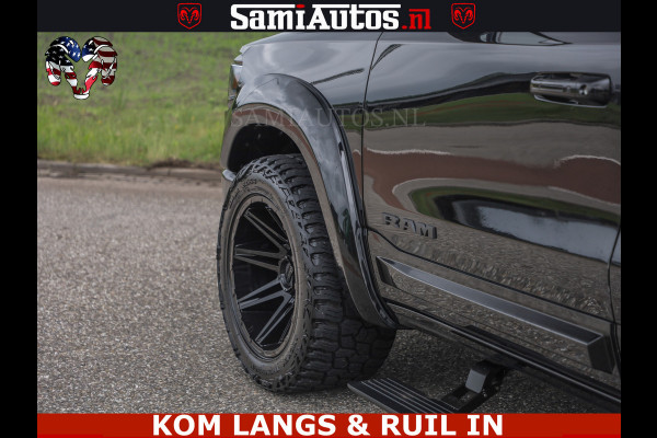 Dodge Ram HULK WIDE BODY KIT | HEMI 5.7 V8 402PK | MEEST DIKKE EN VOLLE UITVOERING | CREW CAB | DUBBELE CABINE | DC 5 PERSOONS | HUD | LUCHTVERING | VERBREED | EXTRA BREDE WIELEN | MWK KLEP |