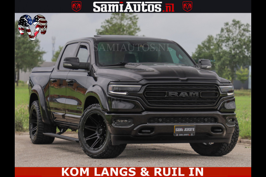 Dodge Ram HULK WIDE BODY KIT | HEMI 5.7 V8 402PK | MEEST DIKKE EN VOLLE UITVOERING | CREW CAB | DUBBELE CABINE | DC 5 PERSOONS | HUD | LUCHTVERING | VERBREED | EXTRA BREDE WIELEN | MWK KLEP |