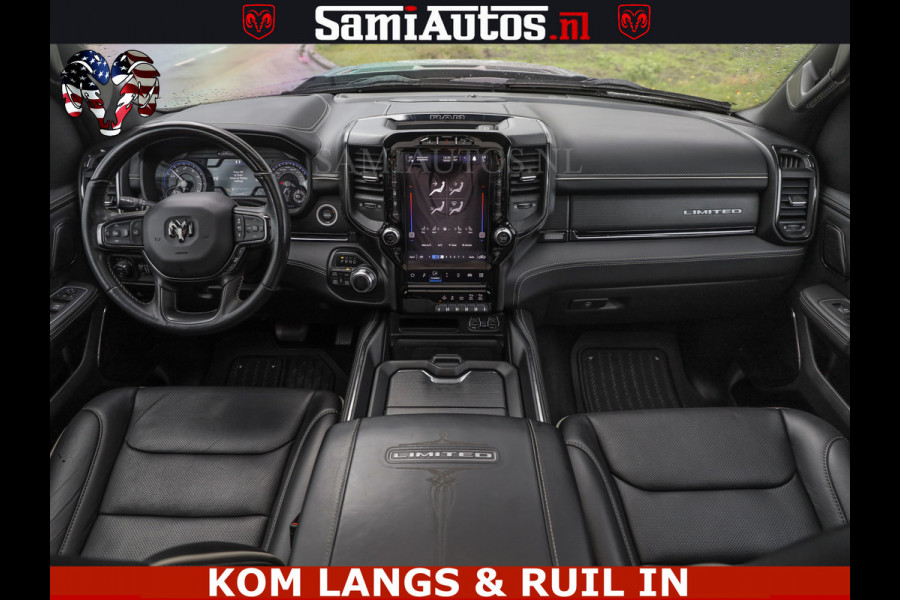 Dodge Ram HULK WIDE BODY KIT | HEMI 5.7 V8 402PK | MEEST DIKKE EN VOLLE UITVOERING | CREW CAB | DUBBELE CABINE | DC 5 PERSOONS | HUD | LUCHTVERING | VERBREED | EXTRA BREDE WIELEN | MWK KLEP |