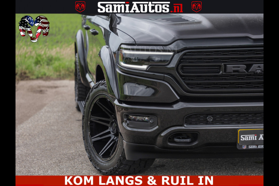 Dodge Ram HULK WIDE BODY KIT | HEMI 5.7 V8 402PK | MEEST DIKKE EN VOLLE UITVOERING | CREW CAB | DUBBELE CABINE | DC 5 PERSOONS | HUD | LUCHTVERING | VERBREED | EXTRA BREDE WIELEN | MWK KLEP |