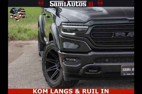 Dodge Ram HULK WIDE BODY KIT | HEMI 5.7 V8 402PK | MEEST DIKKE EN VOLLE UITVOERING | CREW CAB | DUBBELE CABINE | DC 5 PERSOONS | HUD | LUCHTVERING | VERBREED | EXTRA BREDE WIELEN | MWK KLEP |