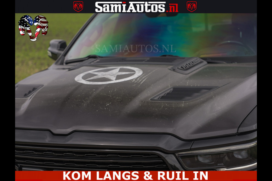 Dodge Ram HULK WIDE BODY KIT | HEMI 5.7 V8 402PK | MEEST DIKKE EN VOLLE UITVOERING | CREW CAB | DUBBELE CABINE | DC 5 PERSOONS | HUD | LUCHTVERING | VERBREED | EXTRA BREDE WIELEN | MWK KLEP |